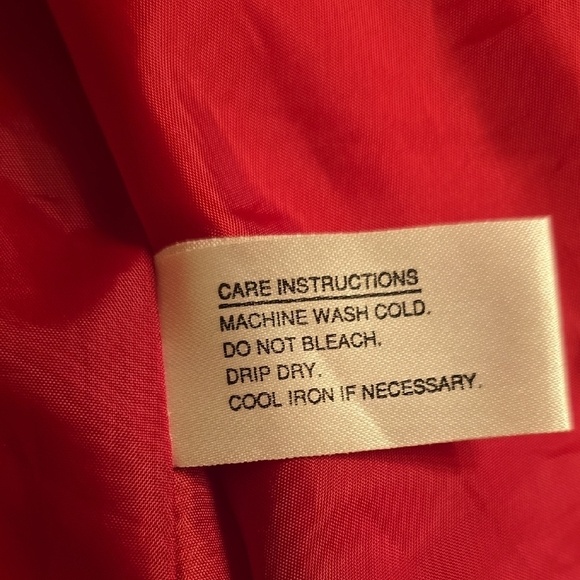 Gallery Red Trench Coat Tailored Elegance Rain Coat - Picture 6 of 13